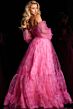 Jovani 38605 Bishop Sleeve Print Dress
