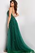 Jovani 39434 Long Overskirt Embellished Dress