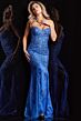 Jovani 4247 Strapless Sweetheart Embellished Dress
