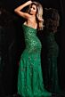 Jovani 4247 Strapless Sweetheart Embellished Dress