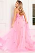 Jovani 62929 Long Overskirt Embellished Dress
