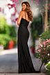 Jovani JVN24092 Sweetheart Neckline High Slit Dress