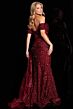 Jovani JVN24596 Side Tail Sequin Dress