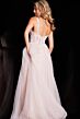 Jovani 25913 Floral Appliques One Shoulder Dress
