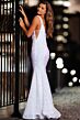 Jovani 25914 Plunging Neckline Sequin Dress