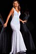 Jovani 25914 Plunging Neckline Sequin Dress