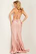 Jovani 37529 Embellished Sides Lace-Up Dress