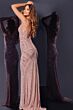 Jovani 38848 Lace-Up Back Embellished Dress