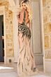 Jovani 38857 High Slit Plunging Neck Sheer Pageant Dress