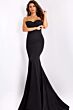 Jovani 38974 Strapless Corset Mermaid-Style Dress