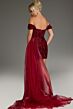Jovani 39632 Side Tail Off The Shoulder Dress