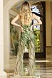 Jovani 39722 Spaghetti Straps Embellished Pageant Jumpsuit