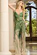 Jovani 39722 Spaghetti Straps Embellished Pageant Jumpsuit