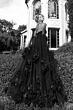 Jovani 40092 3D Rosette Cage Pageant Dress