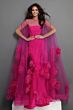 Jovani 40092 3D Rosette Cage Pageant Dress