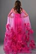 Jovani 40092 3D Rosette Cage Pageant Dress