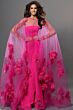 Jovani 40092 3D Rosette Cage Pageant Dress