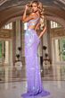 Jovani 40242 Strappy Back Embellished Cutout Dress