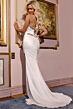 Jovani 40452 Embellished Corset Side Slit Dress