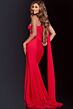 Jovani 40475 Back Drape One Shoulder Cutout Dress