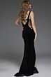Jovani 40815 Illusion Sides Beaded Bust Dress