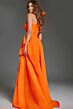 Jovani 40929 One Shoulder High Slit Embellished Dress
