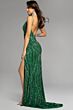 Jovani 42176 Bare Back Spaghetti Straps Embellished Dress