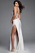 Jovani 42194 Illusion Corset Cutout Dress