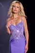 Jovani 42221 Embroidered Corset Spaghetti Straps Dress