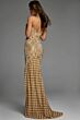 Jovani 42412 High Slit Strapless Embellished Dress