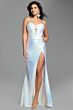 Jovani 42514 Strapless Corset Sequin Dress
