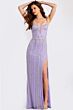 Jovani 42541 Sweetheart Neckline Embellished Dress