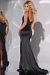 Jovani 42639 Plunging Neckline Hot Fix Corset Dress