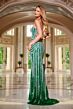 Jovani 42677 One Shoulder Embellished Cutout Dress