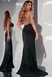 Jovani 43246 Illusion Corset Embellished Dress