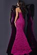 Jovani 43422 Strapless Corset Crinkle Dress