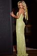 Jovani 43441 Keyhole Corset Strapless Sequin Dress