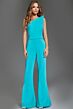 Jovani 43567 One Shoulder Flare-Leg Jumpsuit