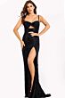 Jovani 43764 Shimmer Lace Multi Cutout Pageant Dress