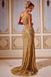Jovani 43927 Strappy Side One Shoulder Cutout Dress