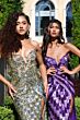 Jovani 44270 High Slit Strapless Sequin Dress