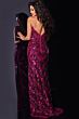 Jovani 44270 High Slit Strapless Sequin Dress