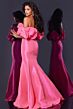 Jovani 44271 Ruffle Off The Shoulder Taffeta Dress