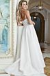 Jovani 45788 Flowy Skirt Strapless Textured Dress