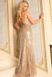 Jovani 45901 Illusion Corset Lace-Up Back Embellished Dress