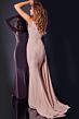 Jovani D5012 Side Tail Ruched Top Dress