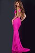 Jovani D5022 Multiple Cutout Choker-Halter Neck Dress