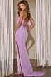 Jovani D5057 Embellished Corset Strapless Lace-Up Dress