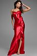 Jovani D5318 Ruffle Skirt Strapless Corset Dress