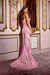 Jovani D5715 Strapless Sweetheart Embellished Strapless Dress